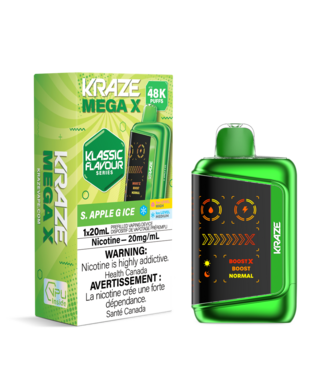 KRAZE MEGA X 48K ON CLASSIC - S. APPLE G ICE