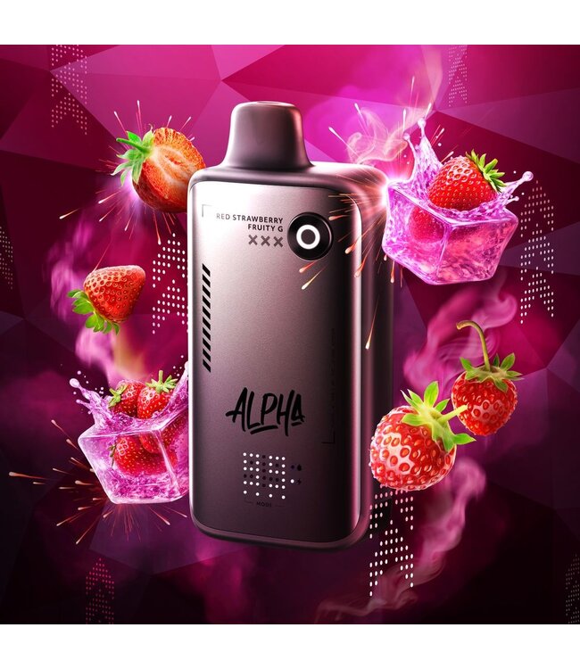 FLAVOUR BEAST ALPHA 80K ON RED STRAWBERRY FRUITY G