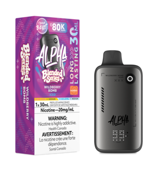 FLAVOUR BEAST FLAVOUR BEAST ALPHA 80K ON BLENDED WILDBERRY BOMB ICED