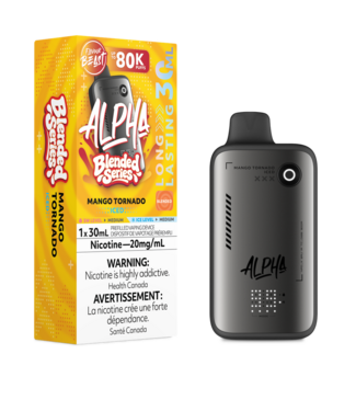 FLAVOUR BEAST FLAVOUR BEAST ALPHA 80K ON BLENDED MANGO TORNADO ICED
