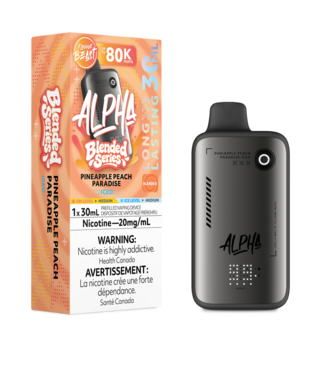 FLAVOUR BEAST FLAVOUR BEAST ALPHA 80K ON BLENDED PINEAPPLE PEACH PARADISE ICED