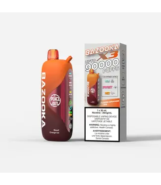 BAZOOKA BAZOOKA  X3 ON 90K BLOOD ORANGE ICE