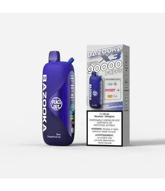 BAZOOKA BAZOOKA  X3 ON 90K BLUE DRAGONFRUIT ICE