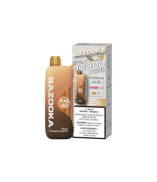 BAZOOKA BAZOOKA  X3 ON 90K MANGO PINEAPPLE GRAPEFRUIT