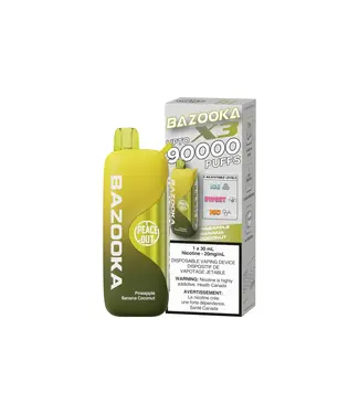 BAZOOKA BAZOOKA  X3 ON 90K PINEAPPLE BANANA COCONUT