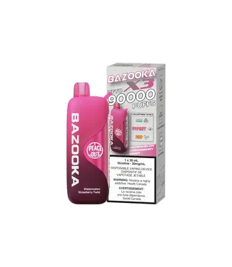 BAZOOKA BAZOOKA  X3 ON 90K WATERMELON STRAWBERRY TWIST