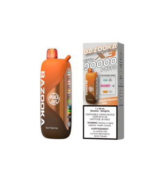 BAZOOKA BAZOOKA  X3 ON 90K SOUR PEACH ICE