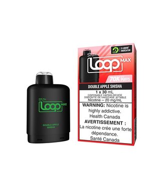 STLTH STLTH LOOP MAX 70K DOUBLE APPLE SHISHA
