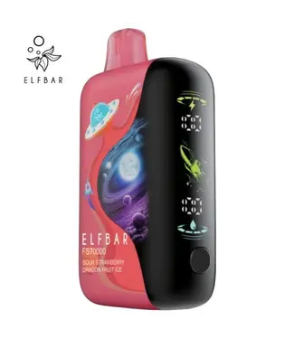 ELFBAR FS 70K SOUR STRAWBERRY DRAGON FRUIT ICE