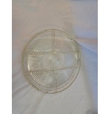 Glass Snack Plate