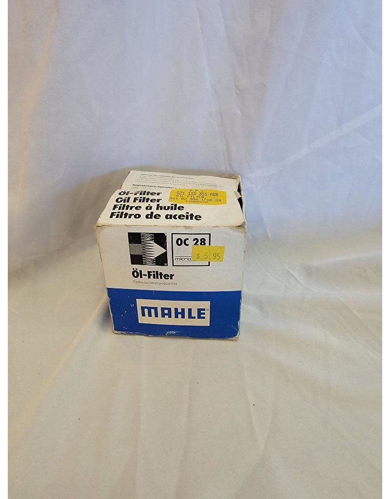 Mahle Oil Filter - OC28