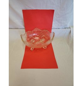 Crystal Bowl with Gold Trim