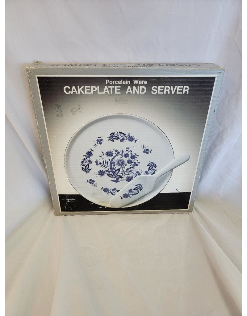 Cake Plate and Server