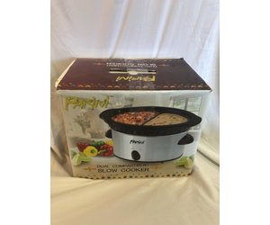 Parini Dual Compartment Slow Cooker in 2023