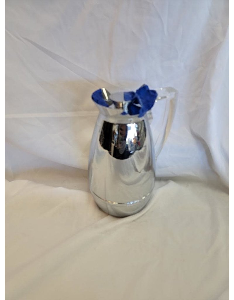 Silver Thermostat Bottle For Coffee/Tea