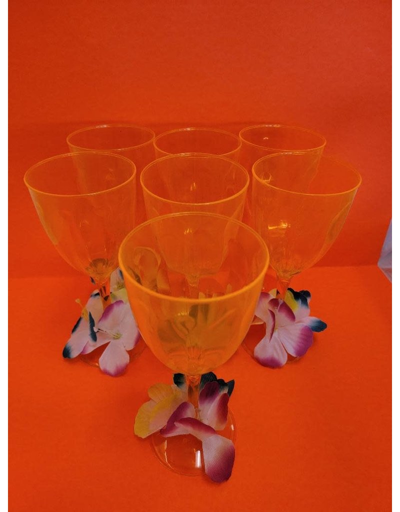Orange Plastic Cups