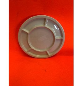 White Snack Ceramic Plates