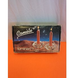Luminarc Comete 2 Candle Holders