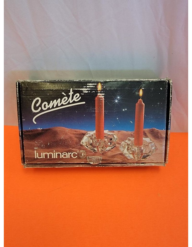 Luminarc Comete 2 Candle Holders