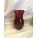 Red Flower Vase