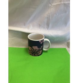 Bold Hibiscus Purple Coffee Mug