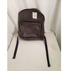 James Campbell Leather Backpack Chestnut