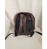 James Campbell Leather Backpack Chestnut