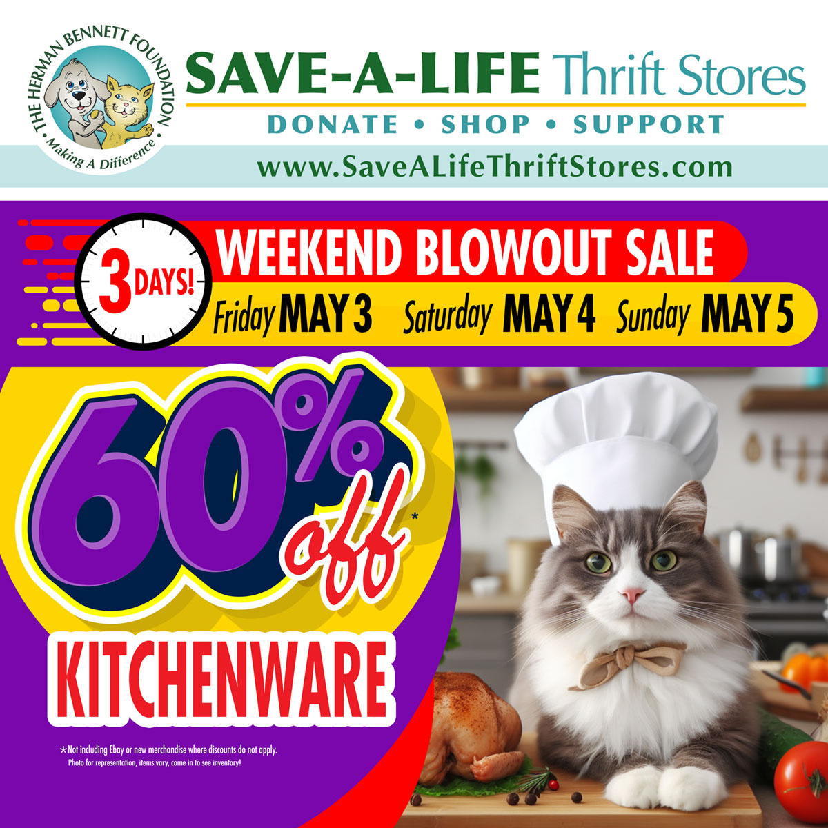 60% Off Kitchenware