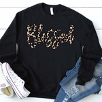 Blessed Leopard Sweatshirt