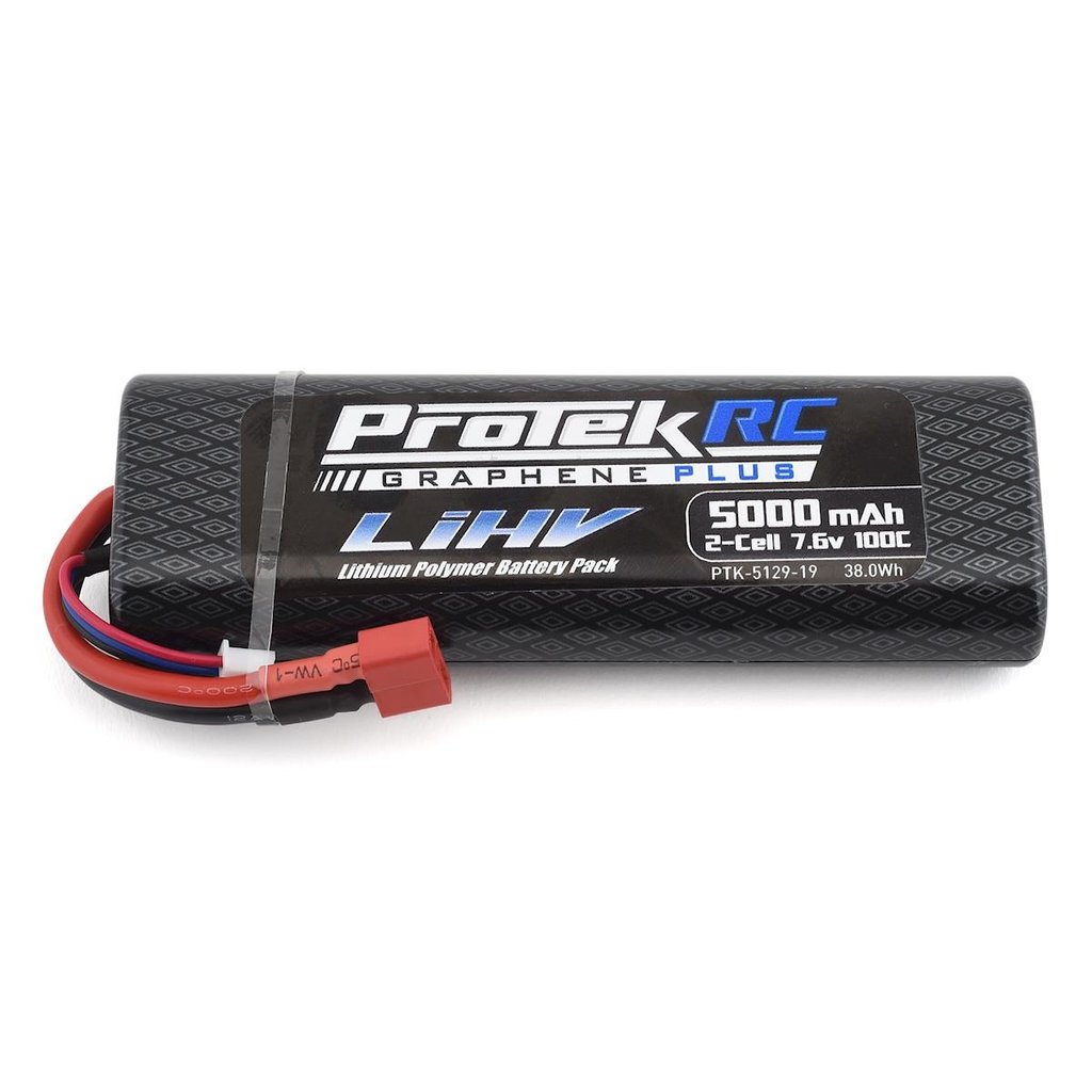 ProTek RC ProTek RC 2S 100C Si-Graphene + HV LiPo Stick Pack TCS Battery (7.6V/5000mAh)