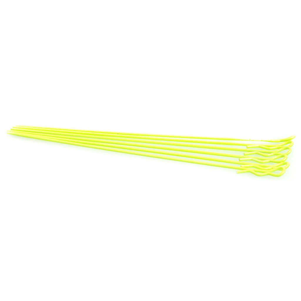 CORE Extra Long Body Clip 1/10 - Fluorescent Yellow (6)