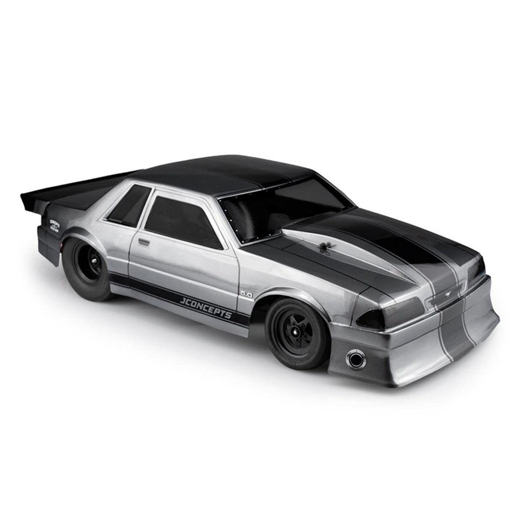 Jconcepts JConcepts 1991 Ford Mustang Fox Body Street Eliminator Drag Racing Body (Clear)