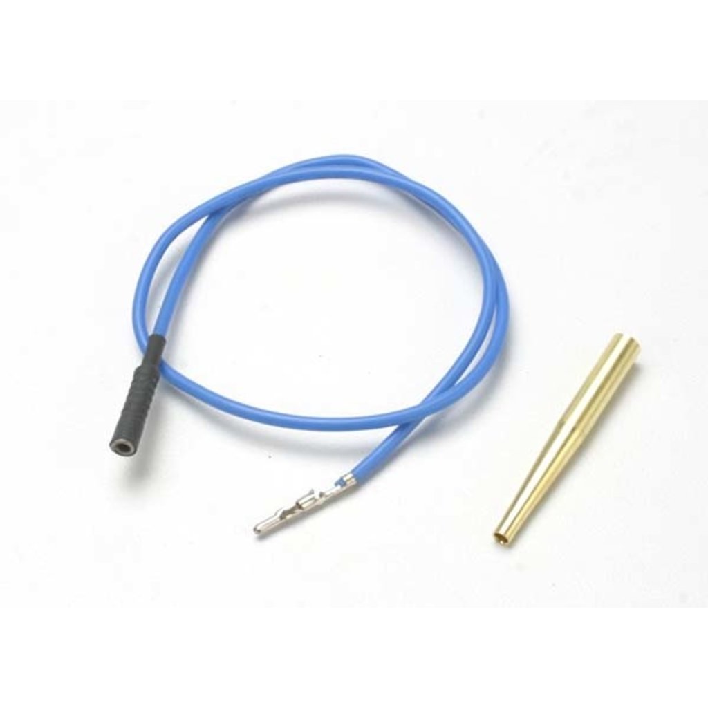 Traxxas TRAXXAS Lead wire, glow plug (blue) (EZ-Start and EZ-Start 2)/ molex pin extractor (use where glow plug wire does not have bullet connector)