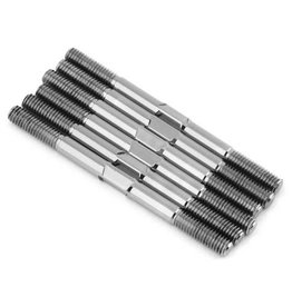 1UP Racing 1UP Racing TLR 22 5.0 Pro Duty Titanium Turnbuckle Set (Raw Silver)