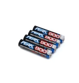 900HV AAA NiMH Rechargeable Batteries (4)