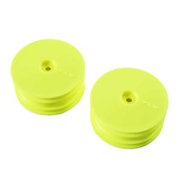 TLR Front Wheel, Yellow (2): 22X-4