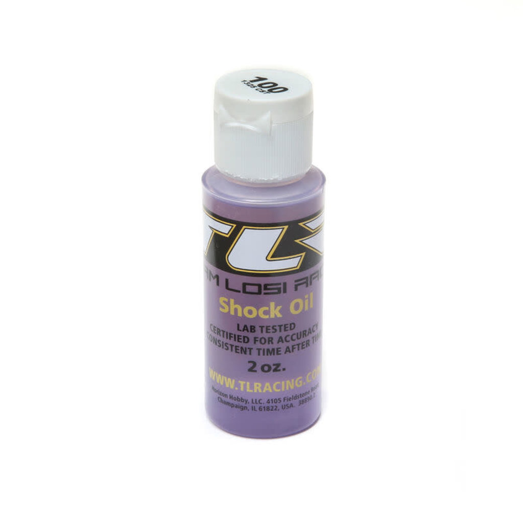 TLR SILICONE SHOCK OIL, 100WT, 1325CST, 2OZ