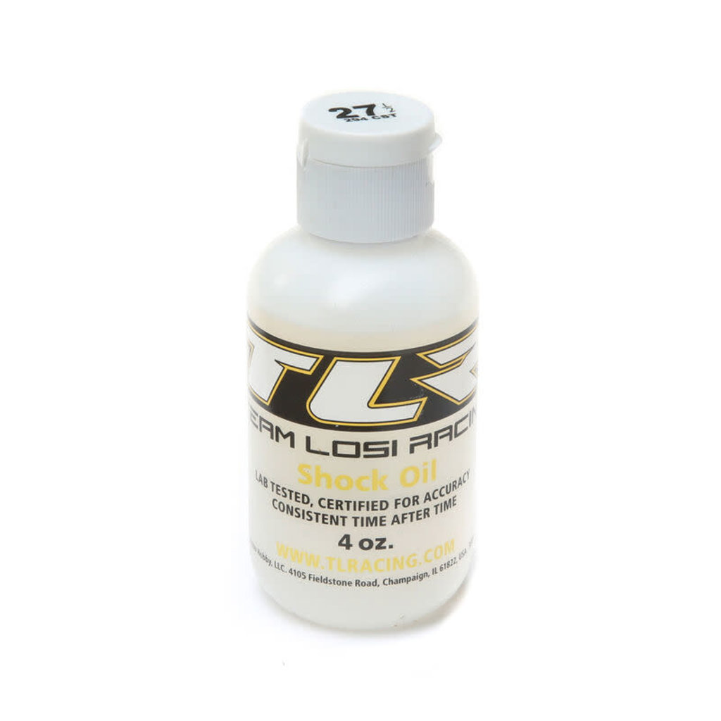 TLR TLR SILICONE SHOCK OIL, 27.5WT, 294CST, 4OZ