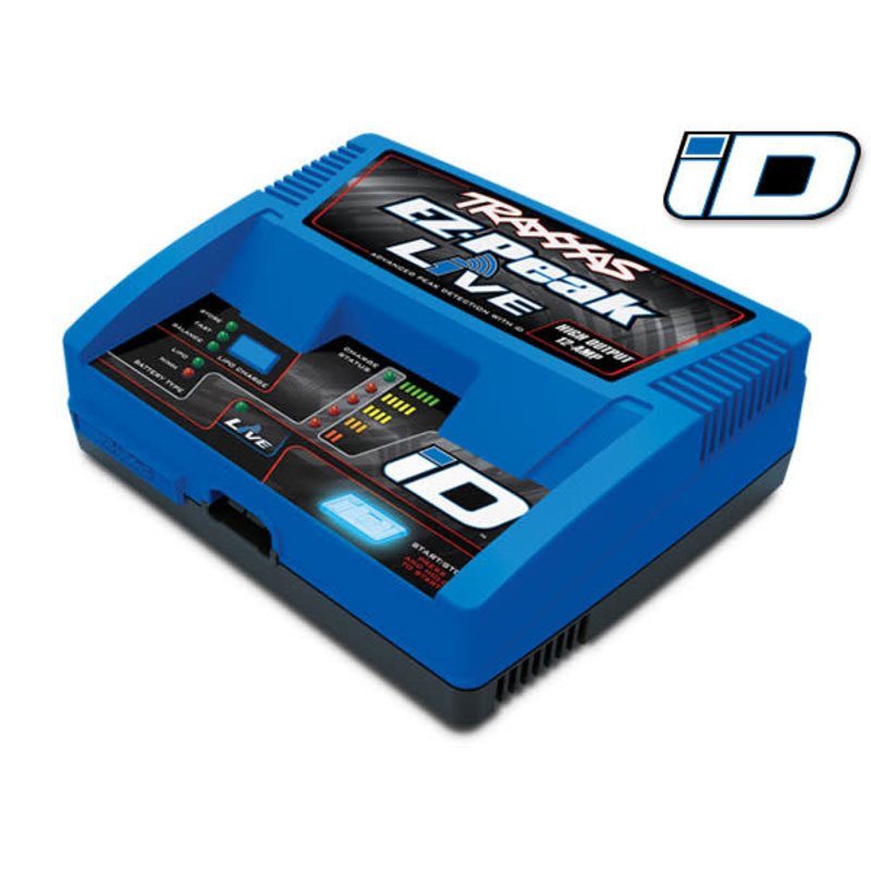 Traxxas Charger, EZ-Peak Live, 100W, NiMH/LiPo with iD Auto Battery Identification