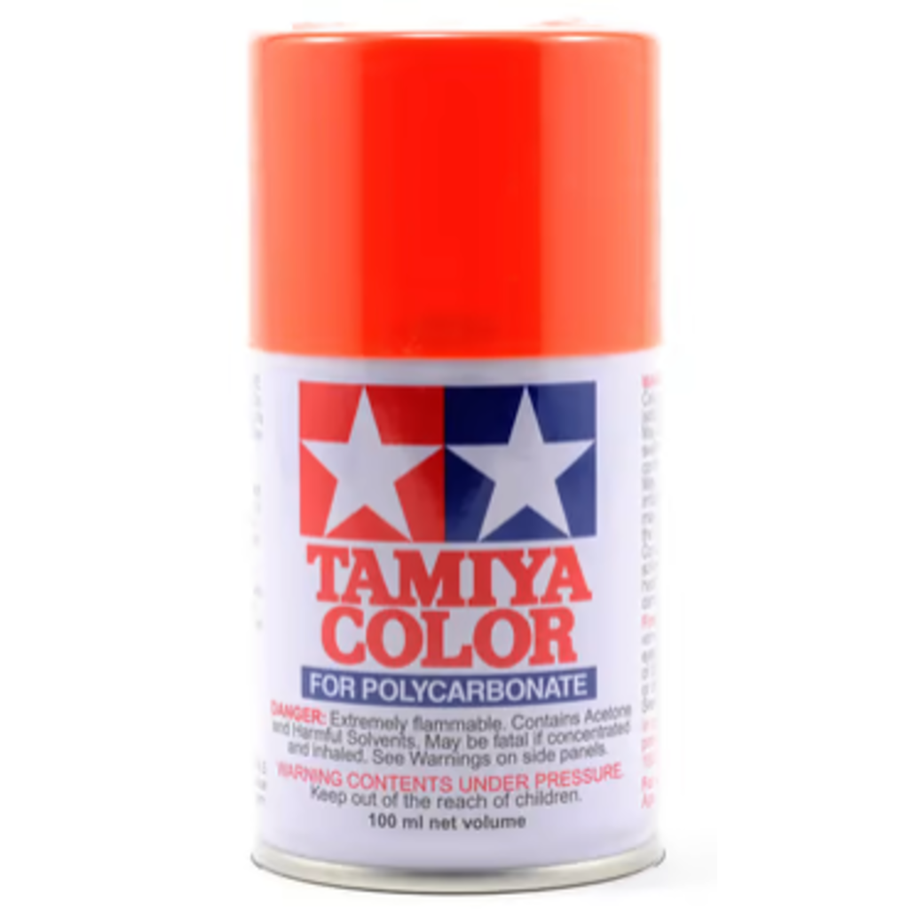 Tamiya Tamiya PS-7 Orange Lexan Spray Paint (100ml)