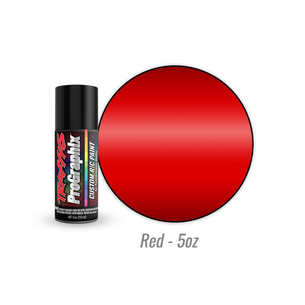Traxxas Body paint, ProGraphix™, red (5oz)