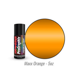 Traxxas Body paint, ProGraphix™, Maxx® Orange (5oz)