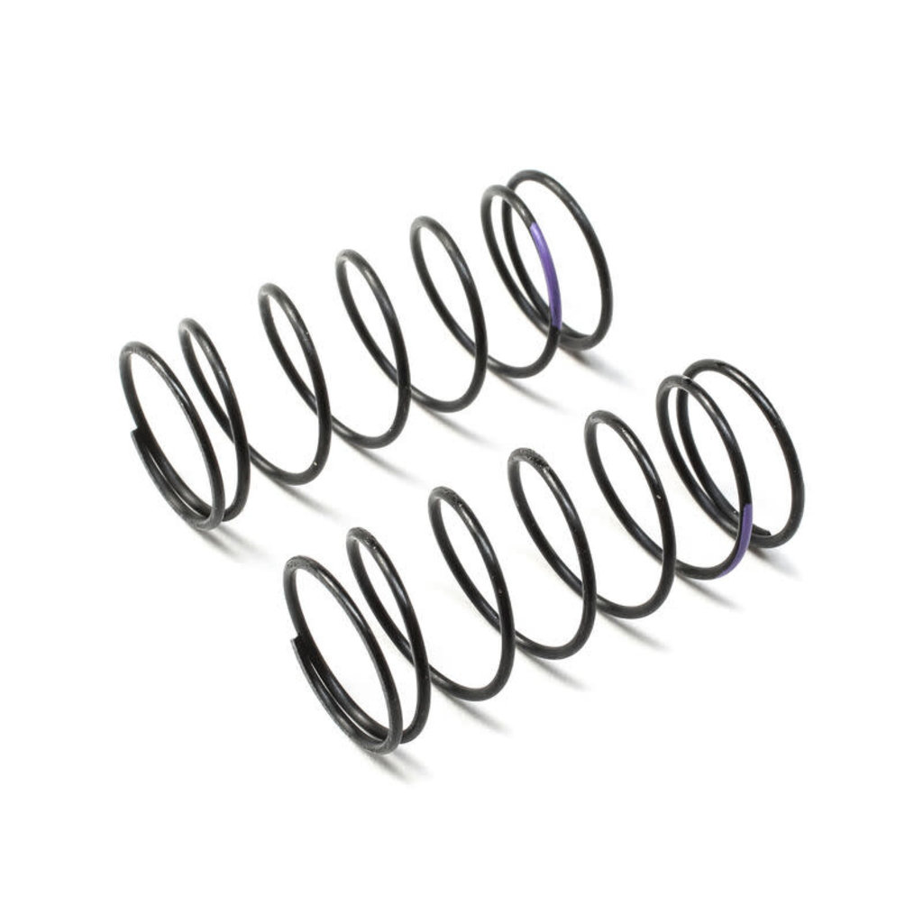 TLR TLR Purple Front Springs, Low Frequency, 12mm (2)