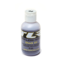 TLR TLR SILICONE SHOCK OIL, 40WT, 516CST, 4OZ