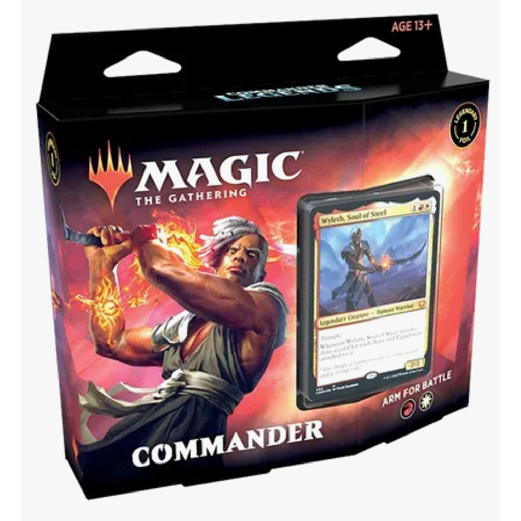 WIZARDS OF THE COAST MAGIC THE GATHERING - Arm for Battle Commander Deck - Commander Legends
