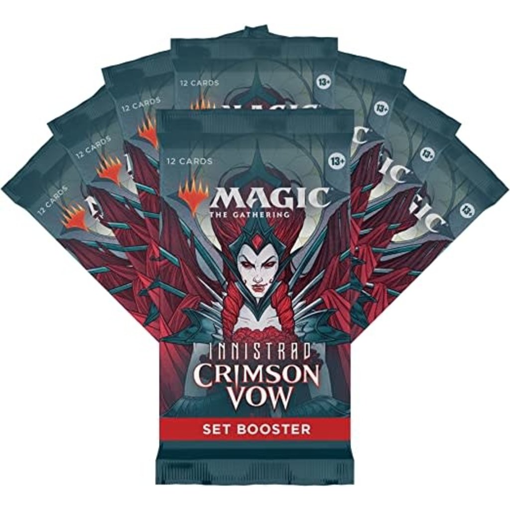 WIZARDS OF THE COAST Magic: The Gathering Innistrad: Crimson Vow Set Booster Packs