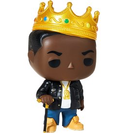 FUNKO Funko Pop Rocks: Music - Notorious B.I.G. with Crown Collectible Figure