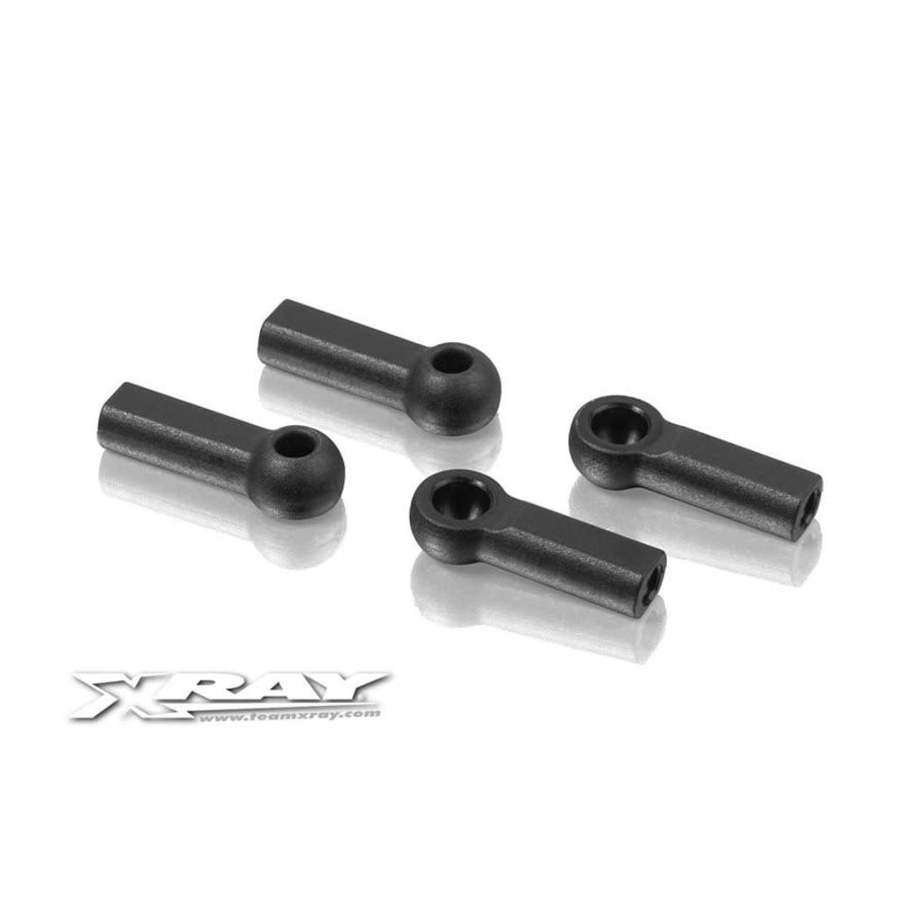 Xray COMPOSITE BALL JOINT 4.9MM - CLOSED WITH HOLE (4)