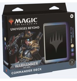WIZARDS OF THE COAST Magic the Gathering: Warhammer 40000 - Forces of the Imperium Commander Deck