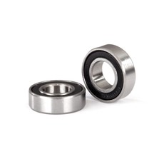 Traxxas TRAXXAS Ball bearings, black rubber sealed (8x16x5mm) (2)